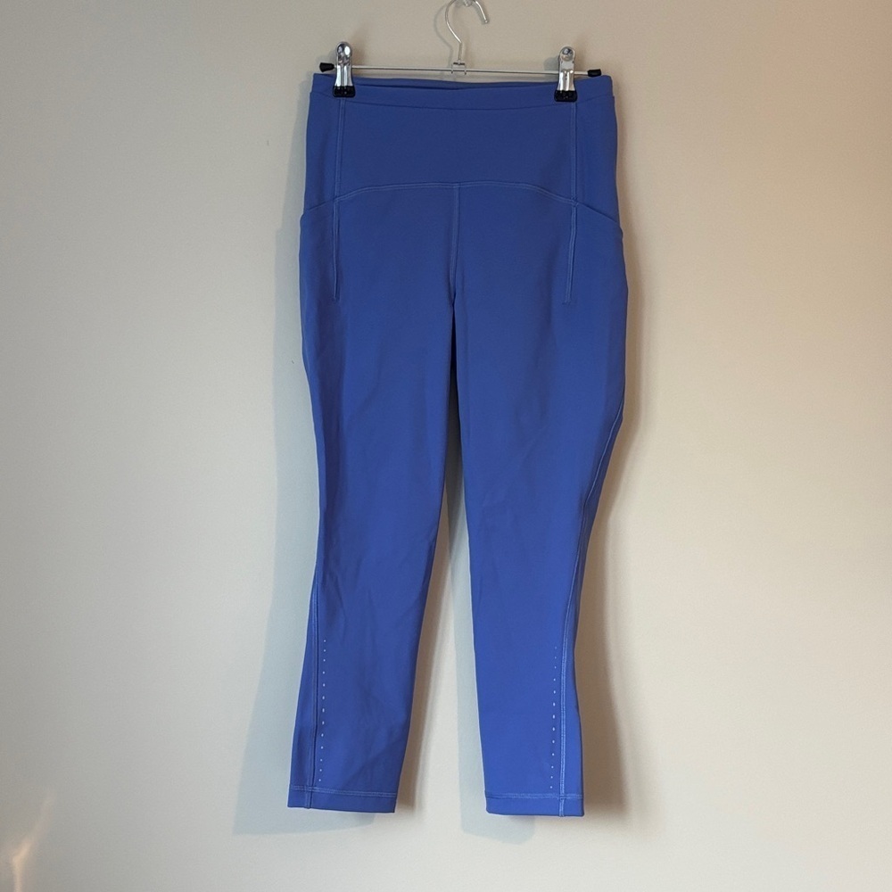 Lululemon ๐ purple periwinkle leggings yoga fitness size 4 - Picture 5 of 12